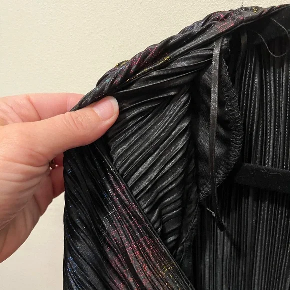 Flying tomato Vici Collection Rainbow Metallic  Bodysuit sz Large - Picture 11 of 12